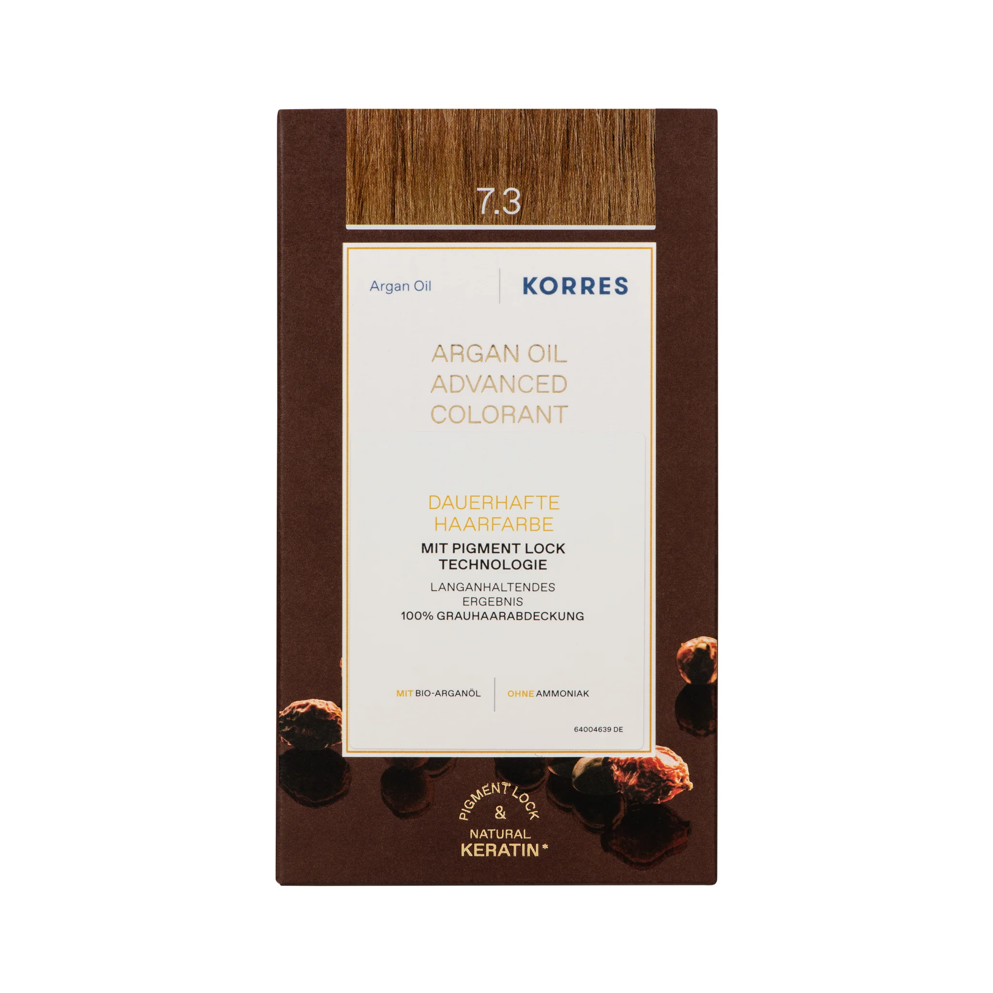 Arganöl - Hochentwickelte Haarcoloration Honigblond Gold 7.3
