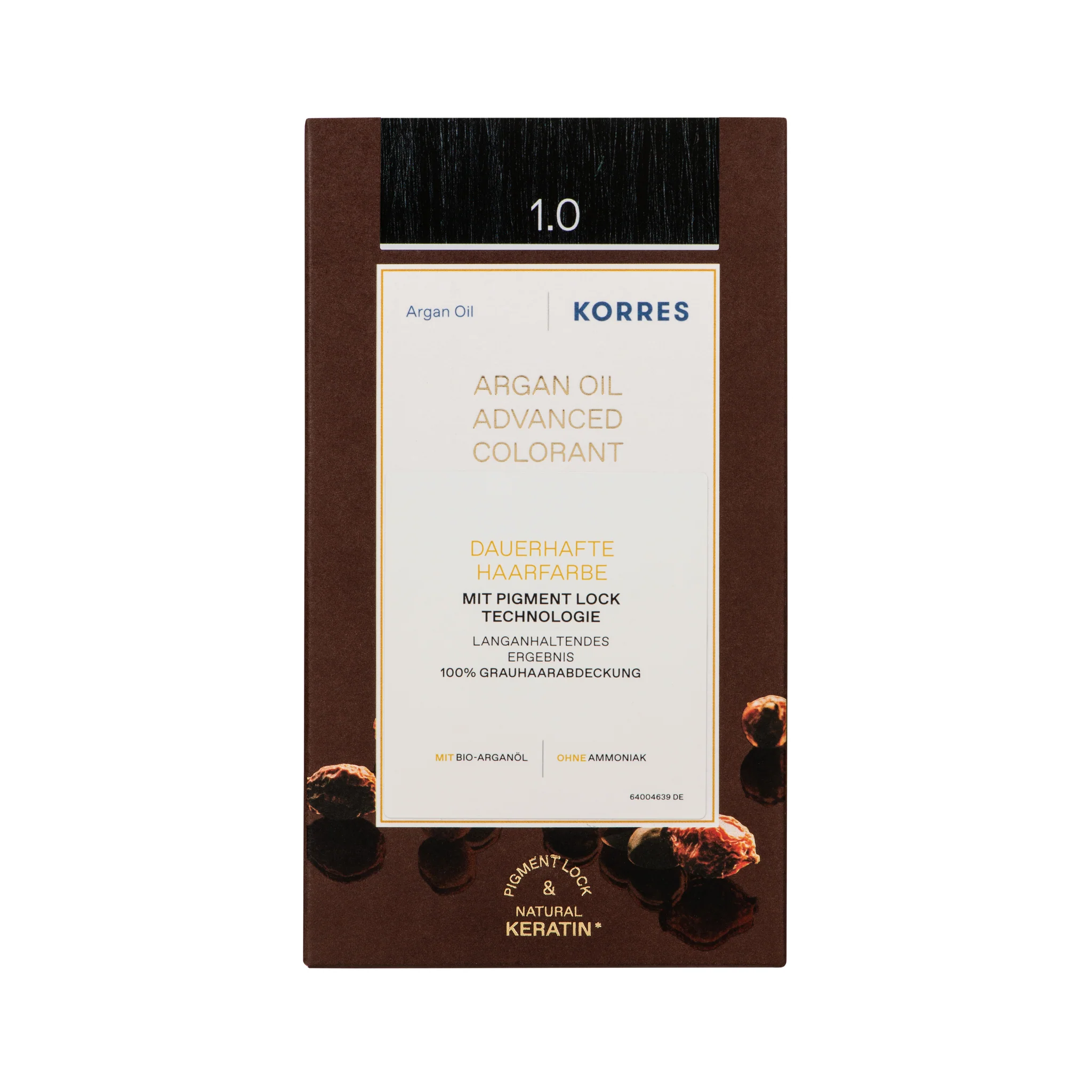 Arganöl - Hochentwickelte Haarcoloration Schwarz 1.0