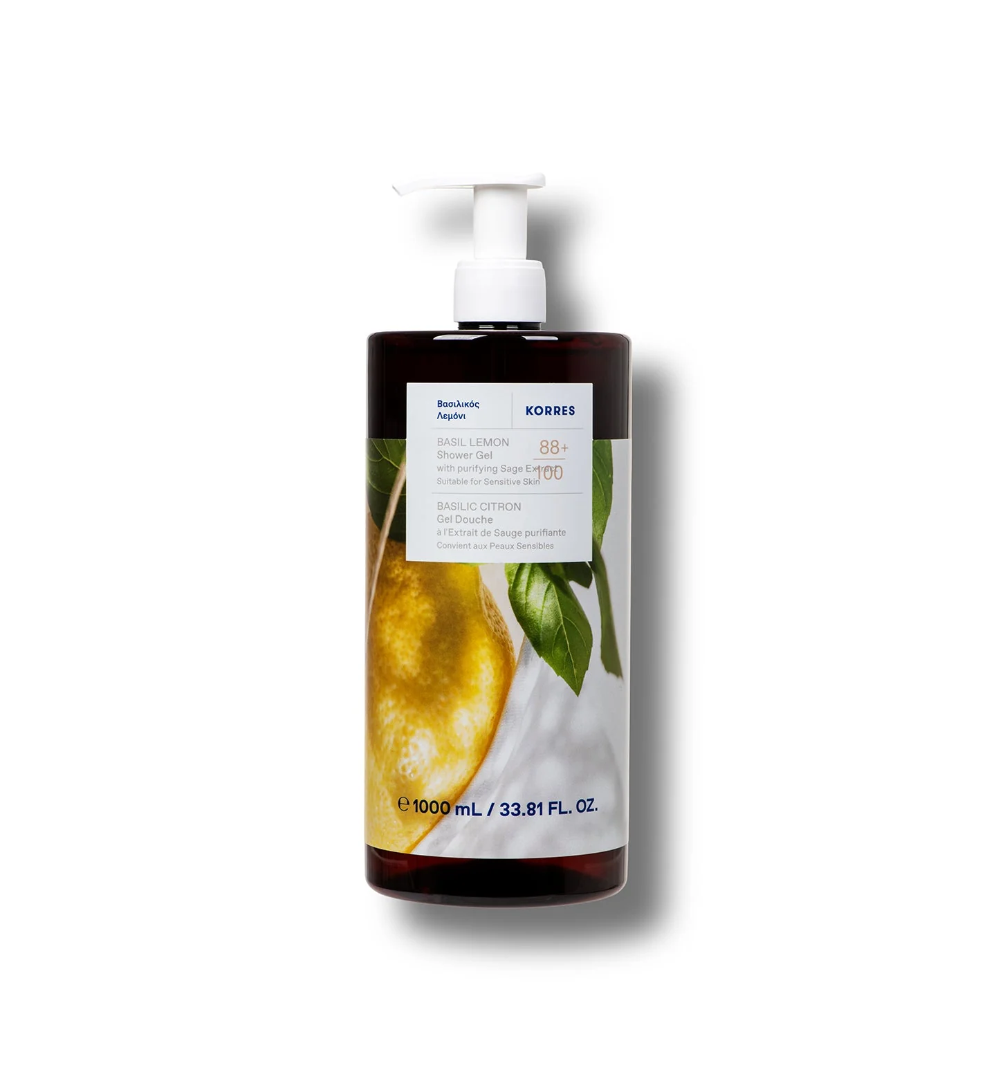 BASIL LEMON Duschgel Jumbo