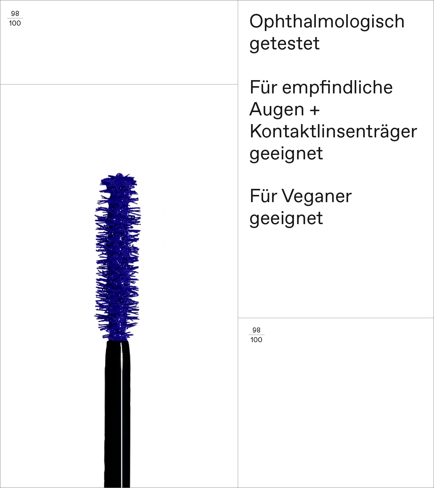 Drama Volume Mascara KORRES Blue 03 - Image 5