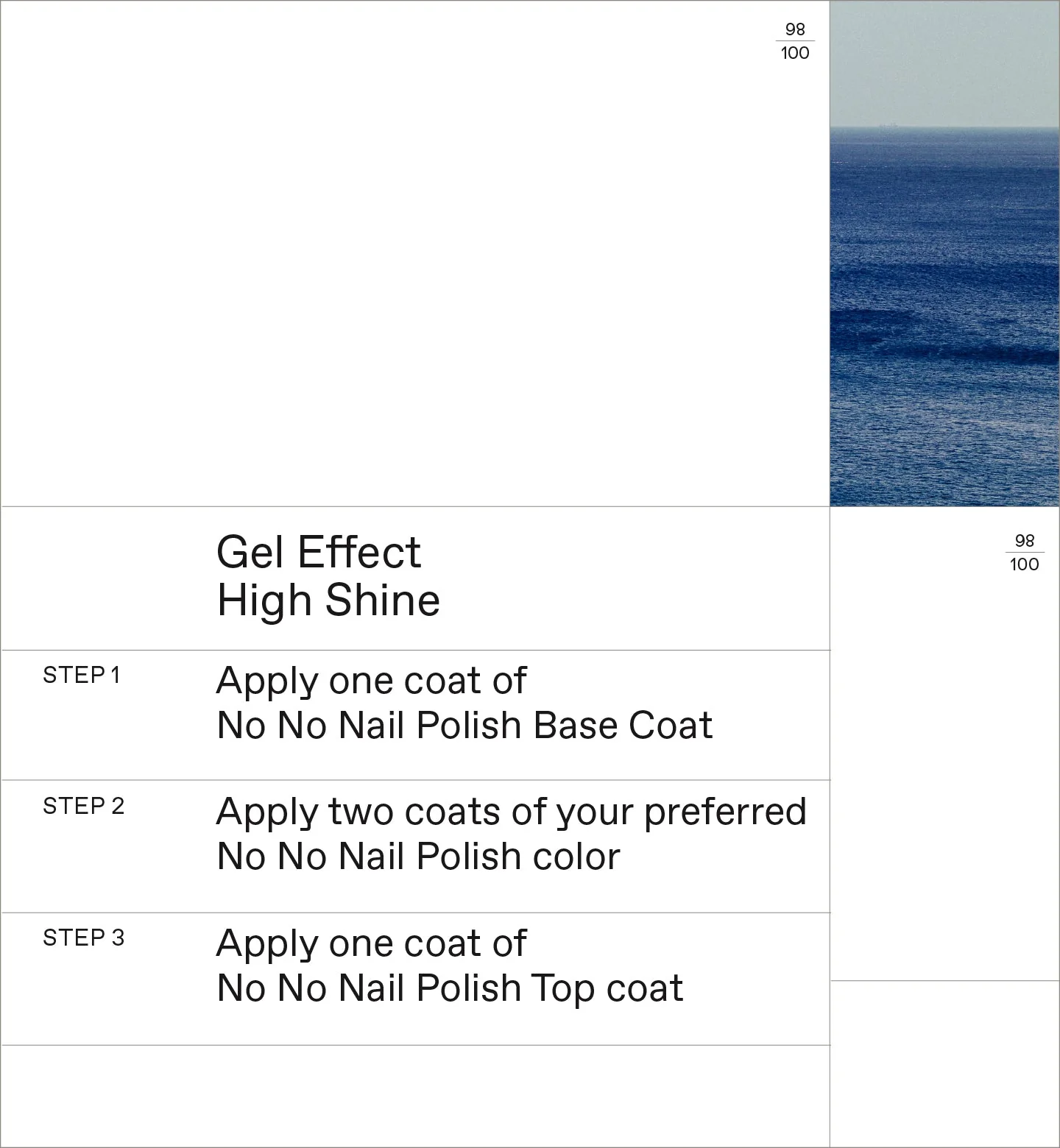 No No Nail Polish Aegean Sea 78 - Image 3