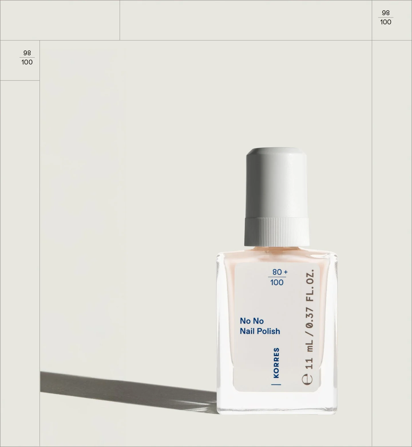 No No Nail Polish Jelly Peach 4