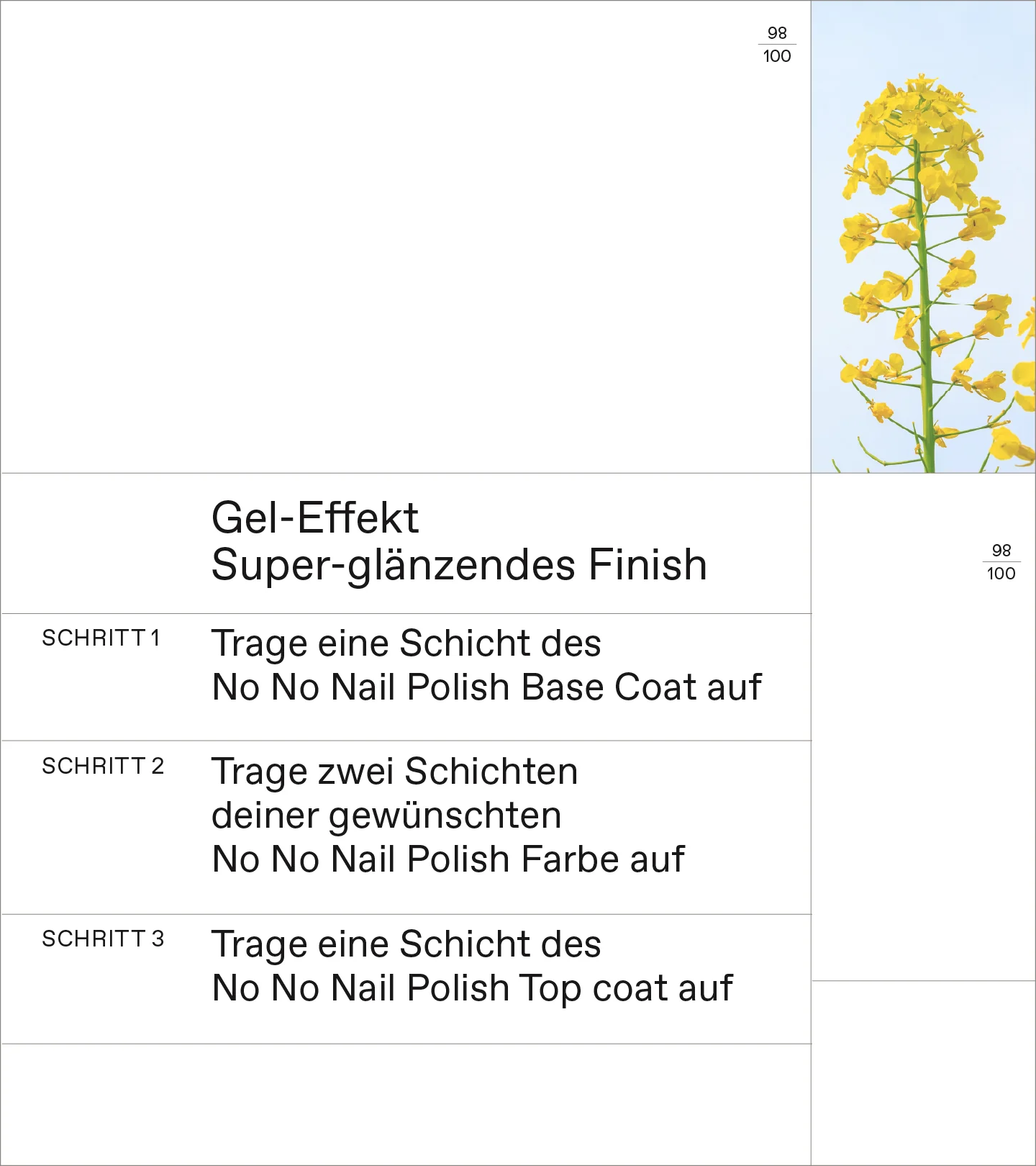 No No Nail Polish Pastel Yellow 32 - Image 3