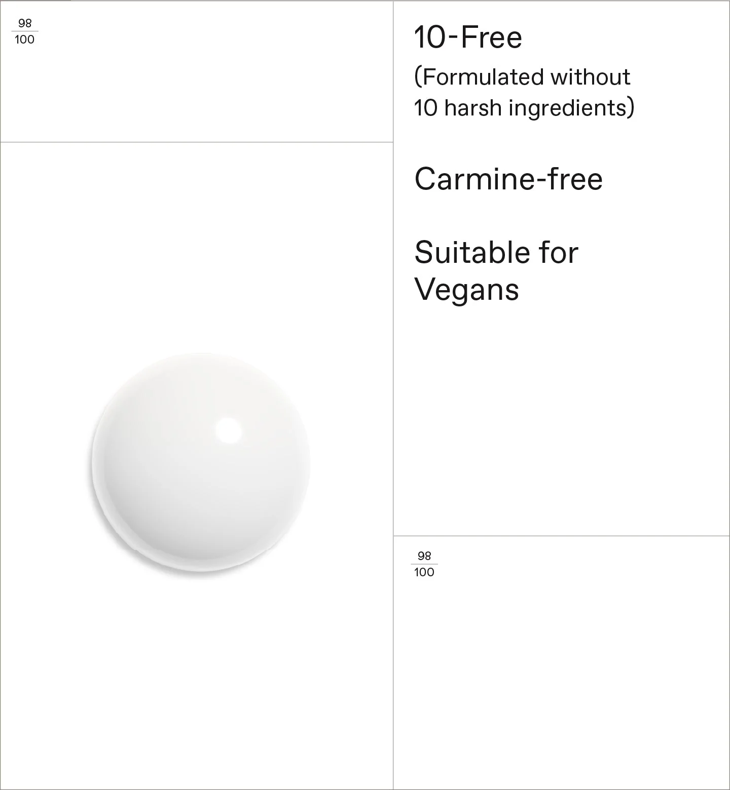 No No Nail Polish Pure White 1 - Image 2