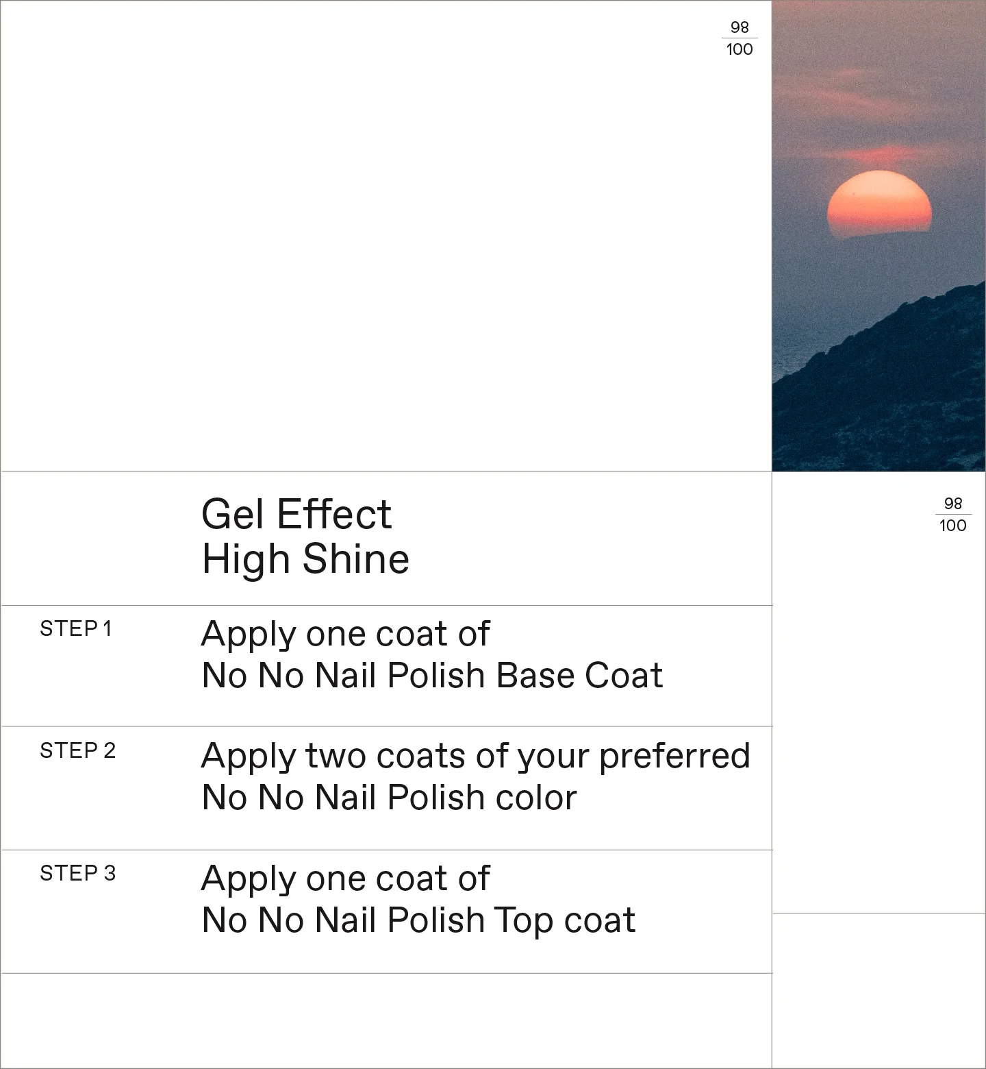 No No Nail Polish Summer Peach 43 - Image 4