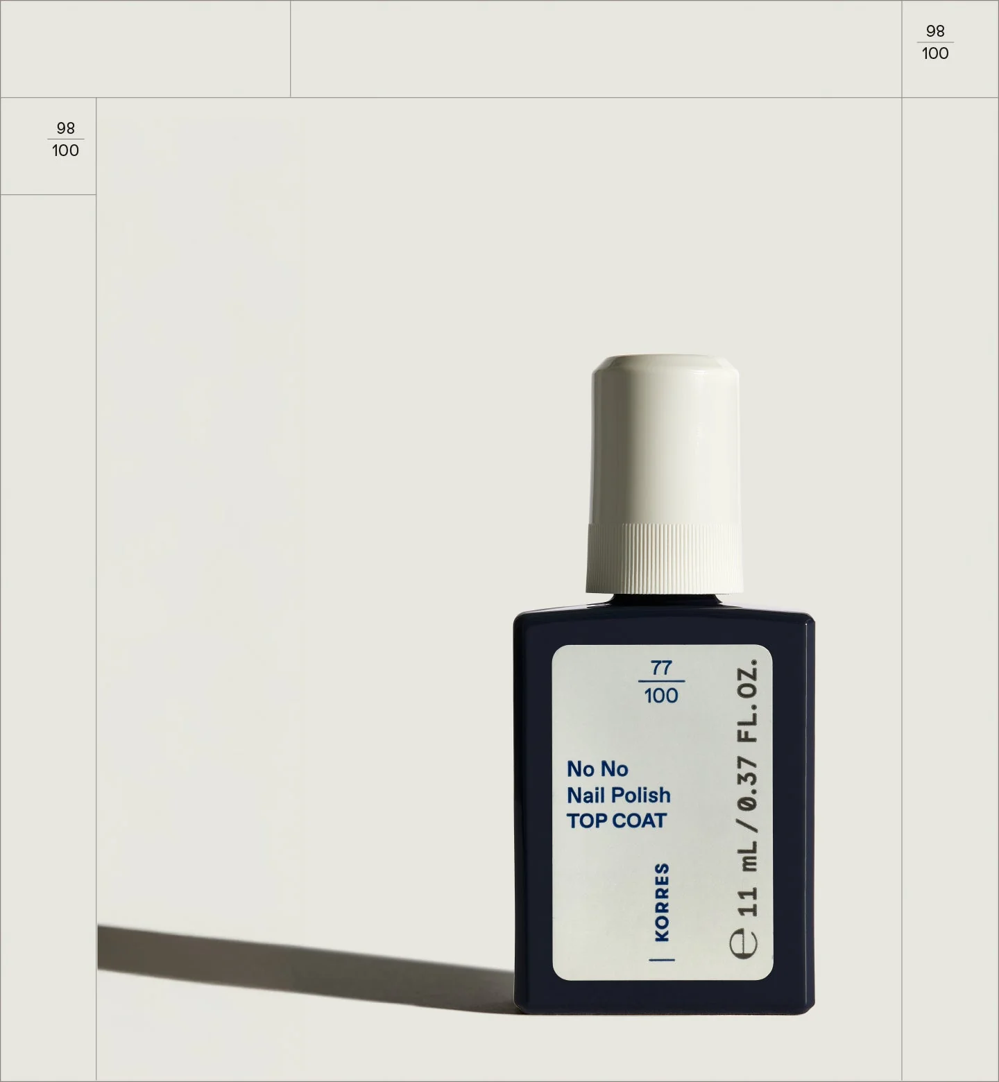 No No Nail Polish Top Coat