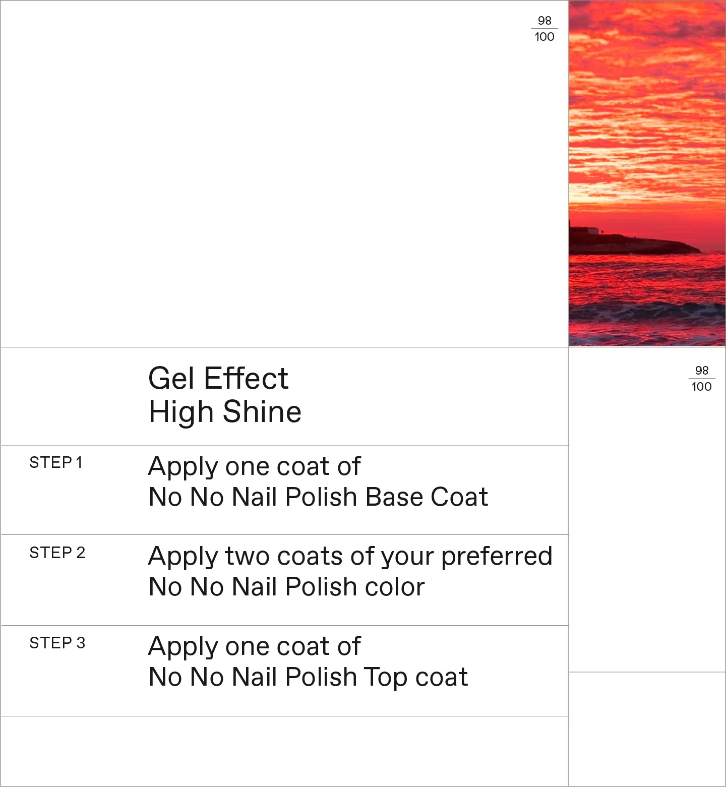 No No Nail Polish True Coral 45 - Image 3