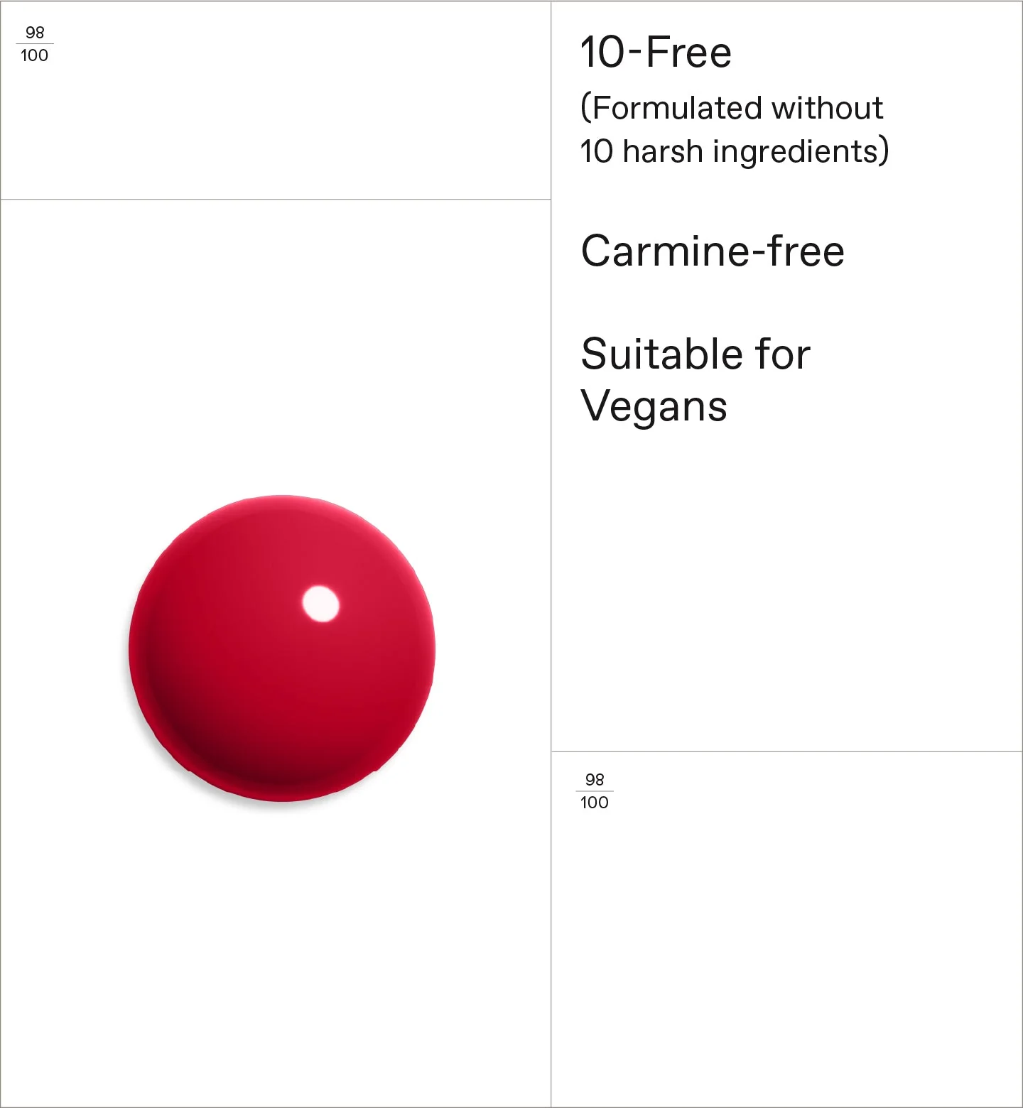 No No Nail Polish True Red 51 - Image 2
