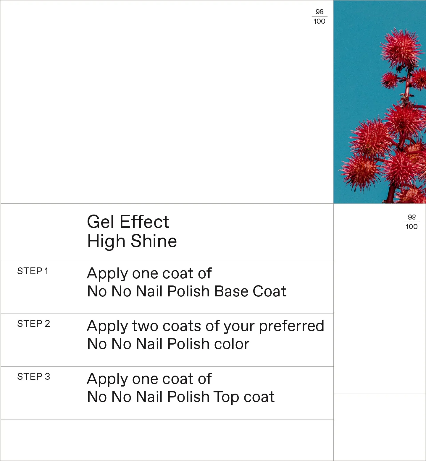 No No Nail Polish True Red 51 - Image 3
