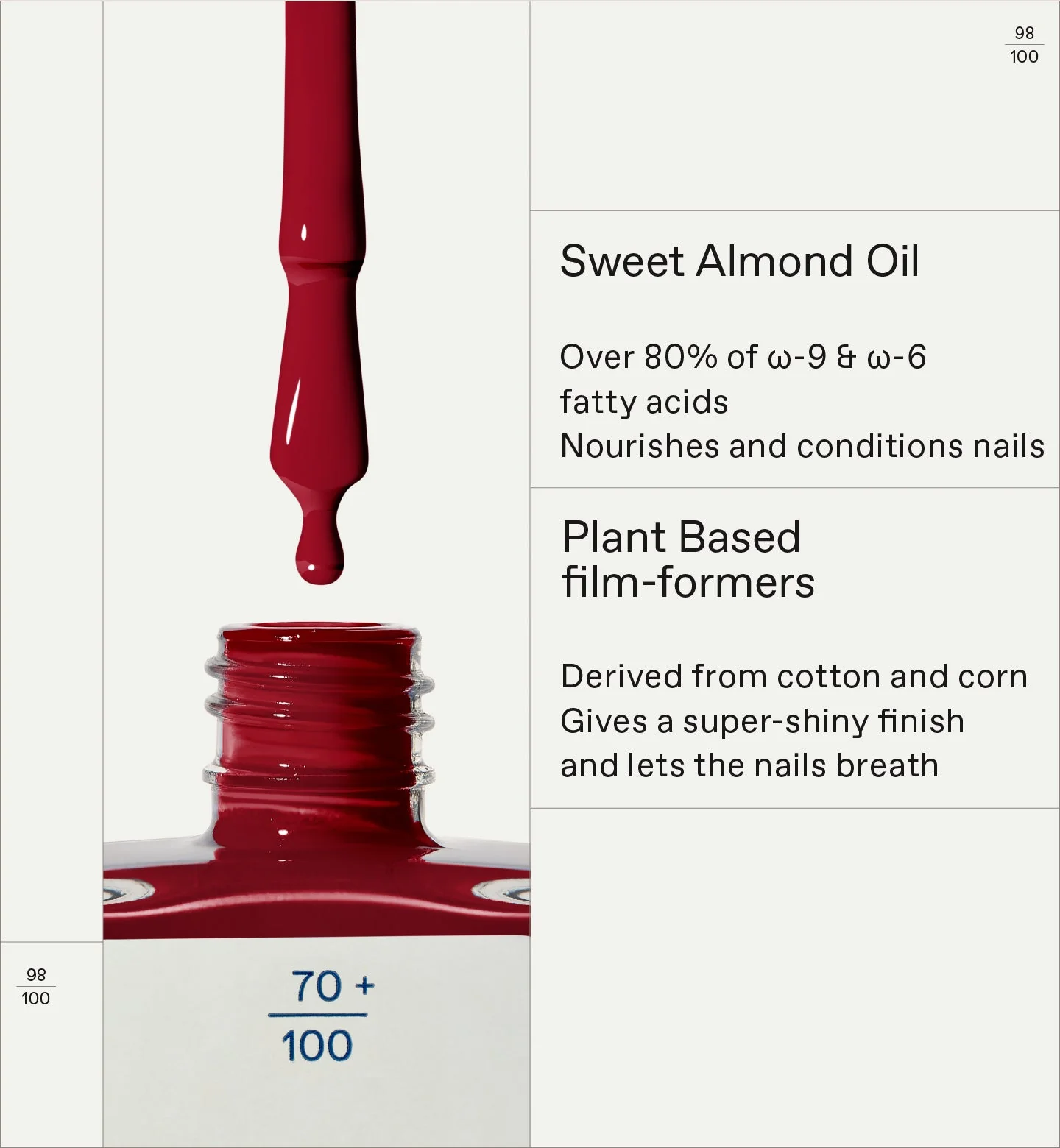 No No Nail Polish Wine Red 57 - Image 4