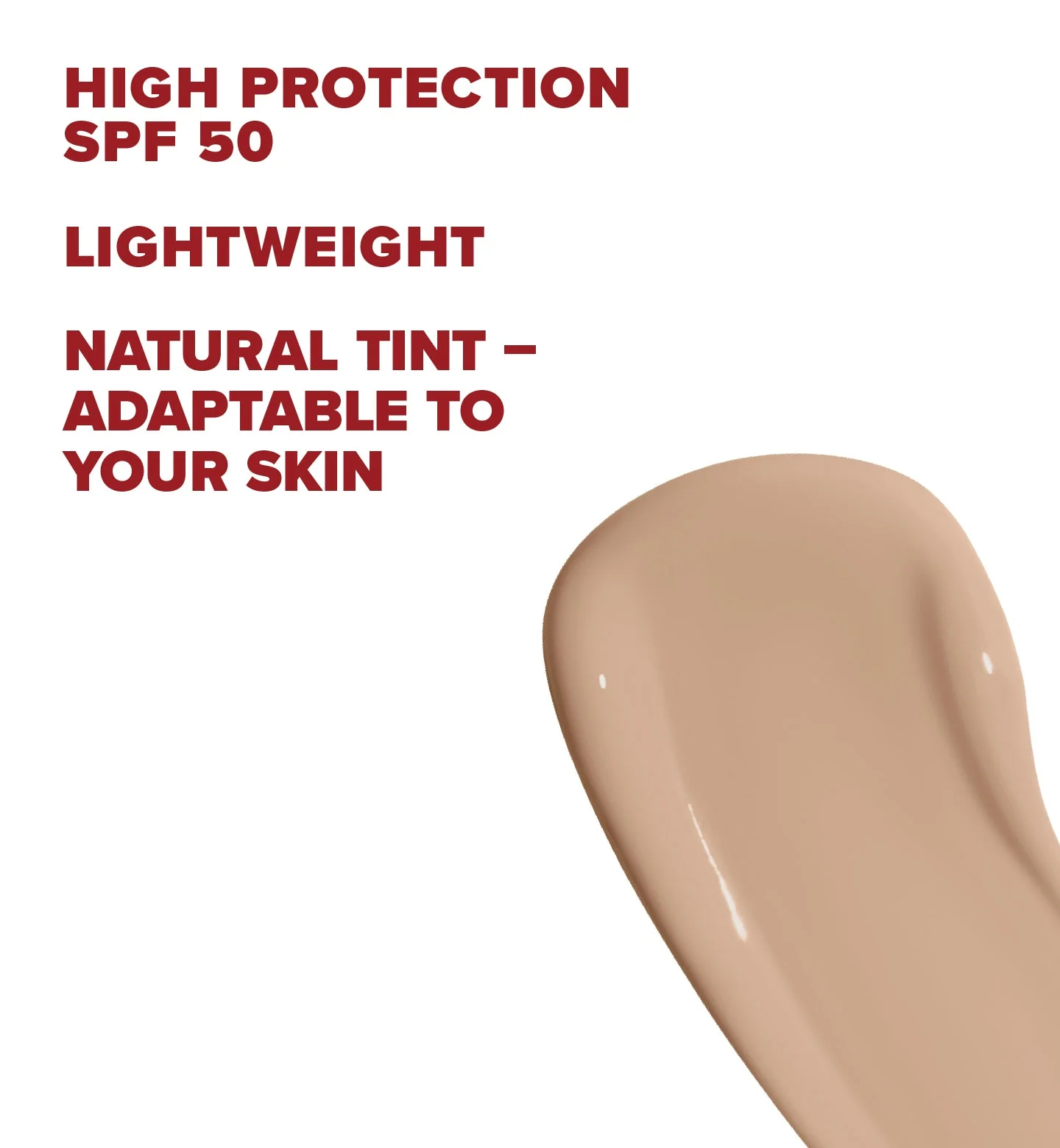 Red Grape Getönte Sonnencreme fürs Gesicht SPF50 Anti-Aging + Anti-Dark-Spot - Image 3