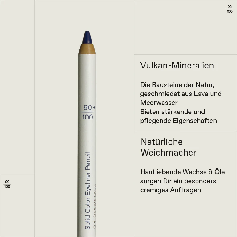 Solid Color Eyeliner Pencil Cobalt Blue 04 - Image 4