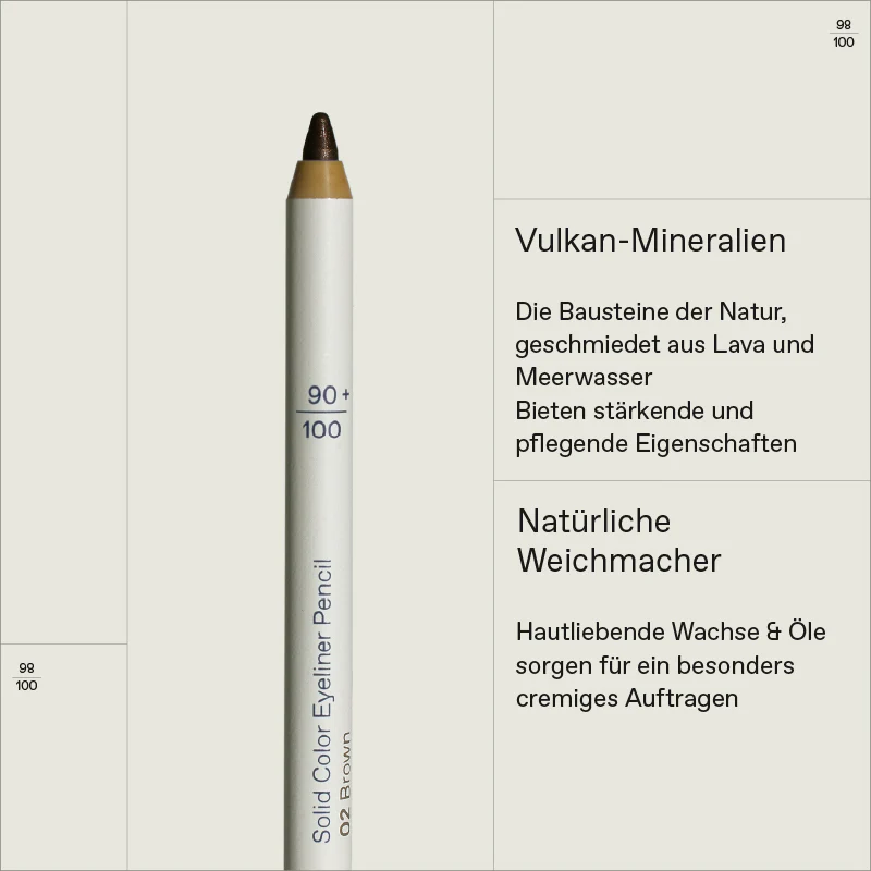 Solid Color Eyeliner Pencil Brown 02 - Image 4