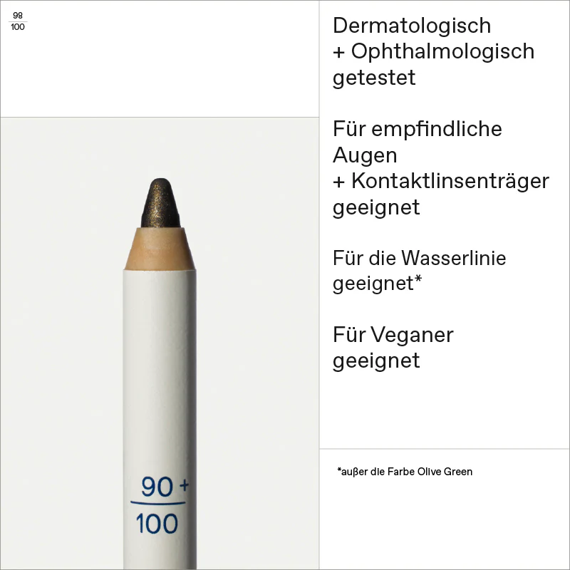Solid Color Eyeliner Pencil Olive Green 03 - Image 5