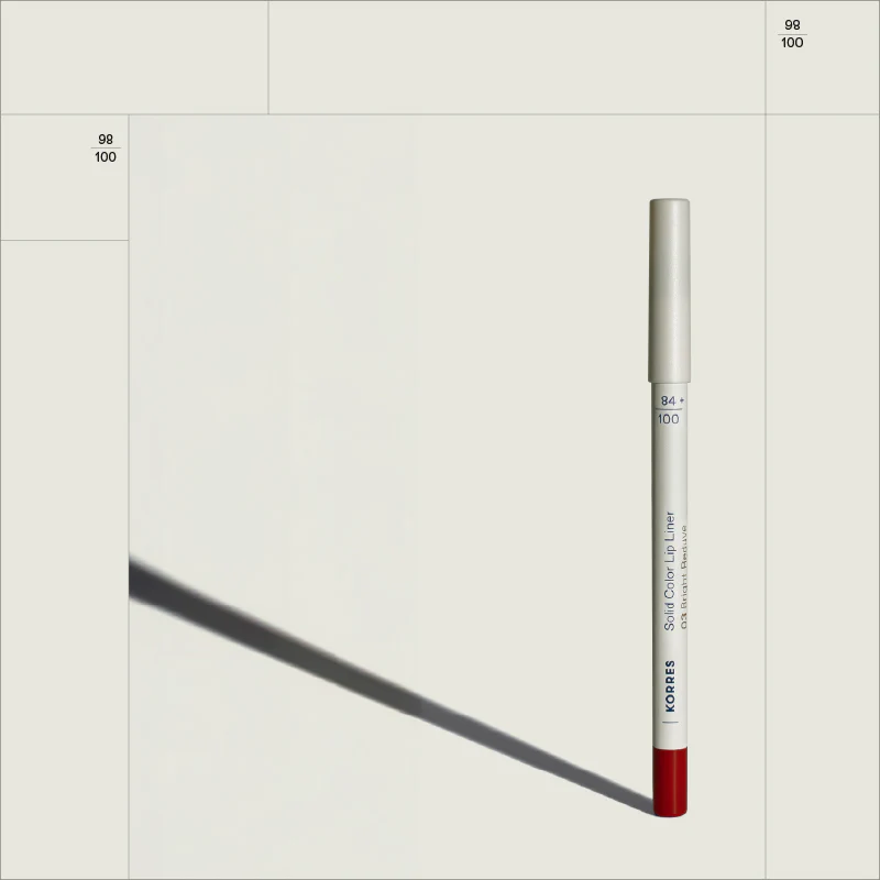Solid Color Lip Liner Bright Red 03